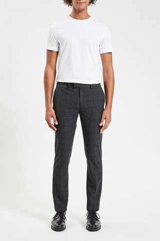 Pantalon de costume slim - Gris