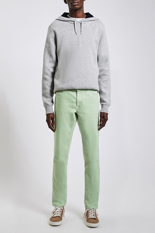 Pantalon slim - Vert clair