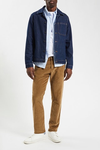 Pantalon slim - Marron