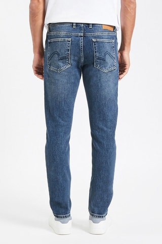 Jean slim - Bleu foncé - Longueur 34