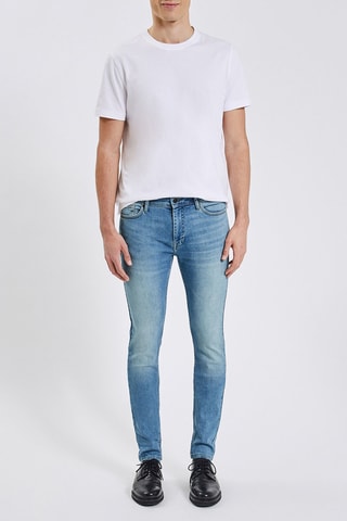 Jean skinny - Bleu - Longueur 32
