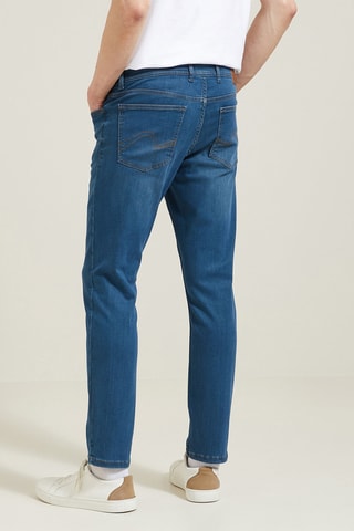 Jean slim - Bleu - Longueur 34