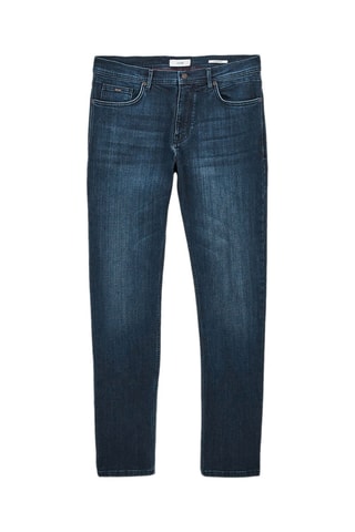 Jean straight - Bleu - Longueur 34