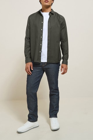 Jean straight - Bleu marine - Longueur 34