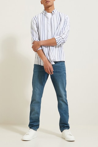 Jean regular - Bleu - Longueur 34