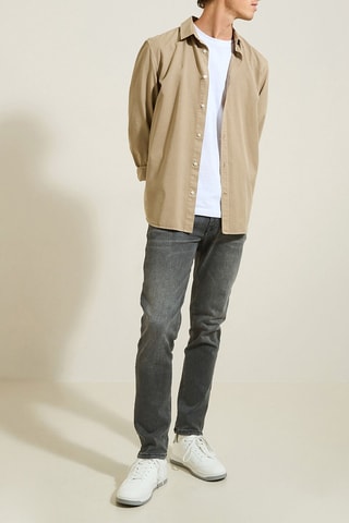 Jean slim - Gris foncé - Longueur 34