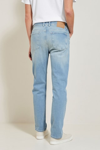 Jean straight - Bleu - Longueur 34