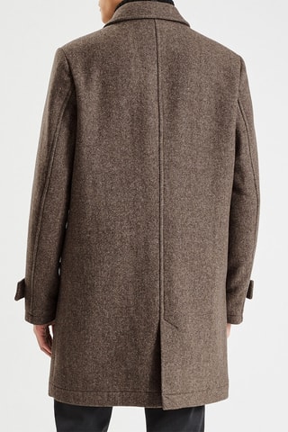 Manteau en laine - Marron