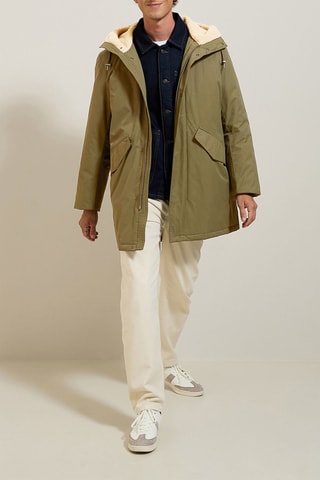 Parka à capuche - Kaki