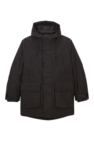 Parka à capuche - Noir
