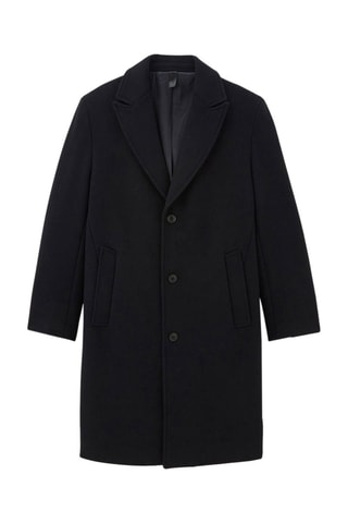 Manteau en laine - Bleu marine