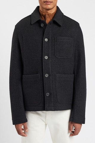 Veste en laine - Noir