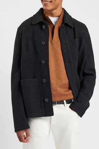 Veste en laine - Noir