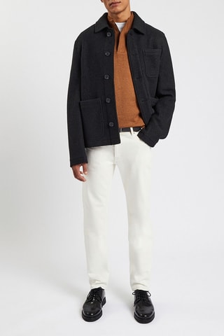 Veste en laine - Noir