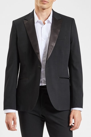 Veste de costume slim - Noir