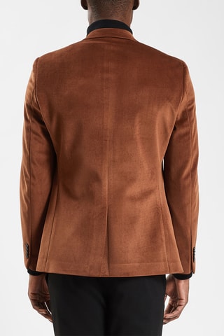 Veste de costume slim - Marron