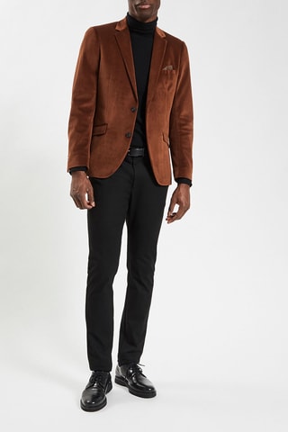 Veste de costume slim - Marron