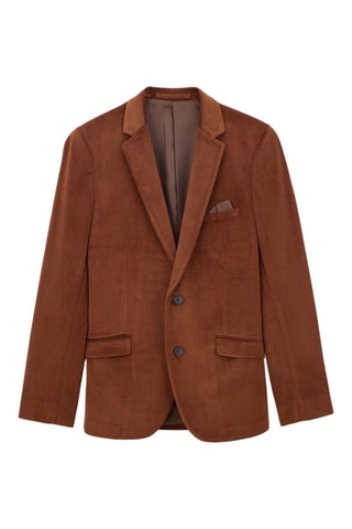 Veste de costume slim - Marron