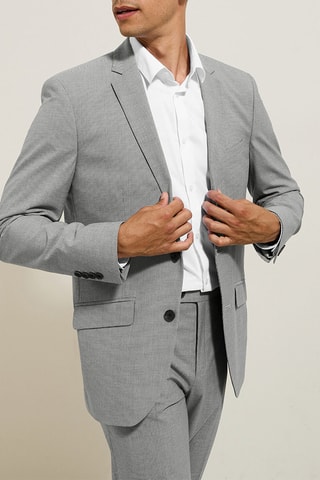 Veste de costume - Gris clair