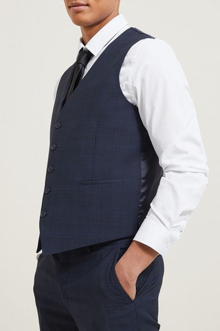 Gilet de costume - Bleu