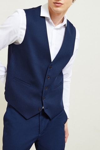 Gilet de costume - Bleu