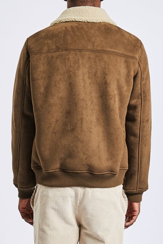 Blouson en velours - Camel
