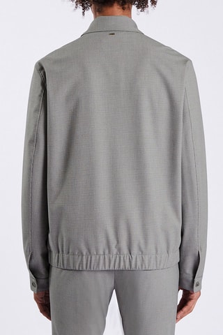 Blouson zippé - Gris