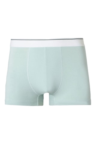 Boxer en coton biologique - Vert clair