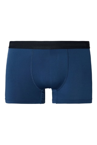 Boxer en coton biologique - Bleu cobalt