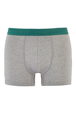 Boxer en coton biologique - Gris