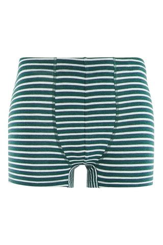 Boxer en coton biologique - Bleu