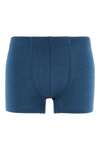 Boxer en coton biologique - Bleu