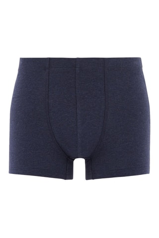 Boxer en coton biologique - Bleu marine
