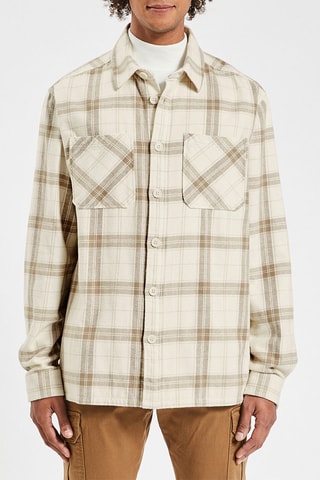 Surchemise regular - Beige