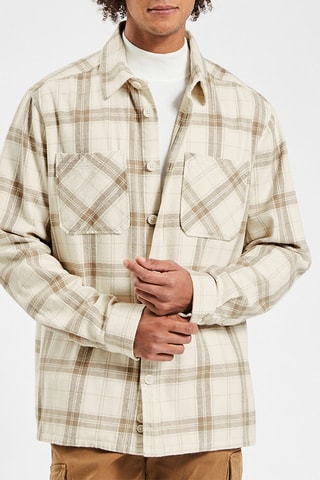 Surchemise regular - Beige