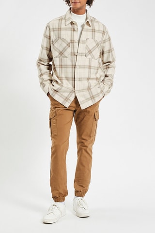 Surchemise regular - Beige