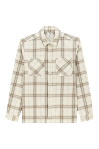 Surchemise regular - Beige