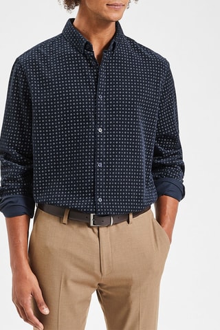 Chemise regular - Noir