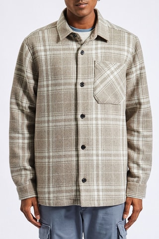 Surchemise regular - Beige