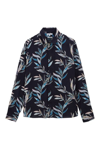 Chemise slim - Bleu marine