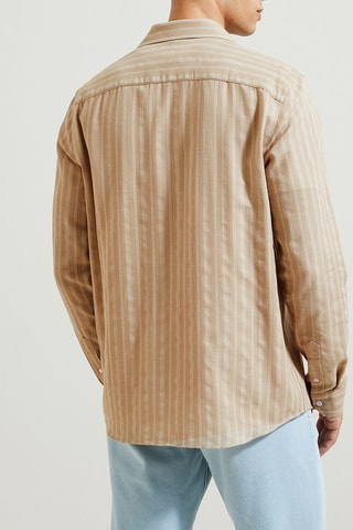 Chemise regular - Beige