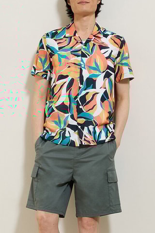 Chemisette hawaienne regular - Orange