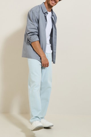 Chemise relaxed - Ciel