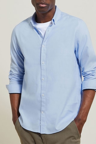 Chemise regular - Bleu