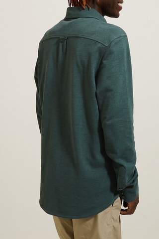 Chemise regular - Vert émeraude