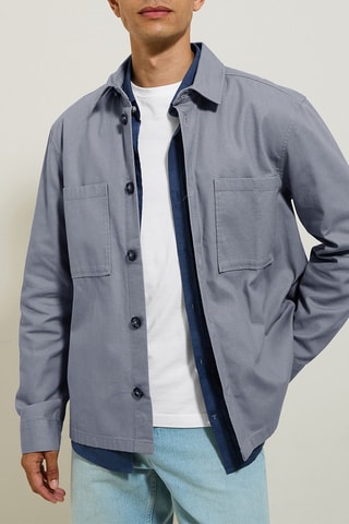 Surchemise regular - Bleu