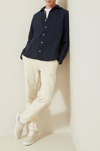 Chemise regular - Bleu marine