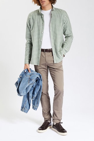 Chemise regular - Vert clair