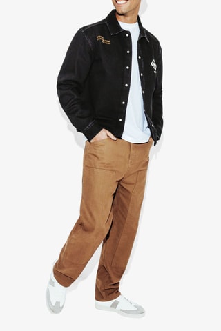 Surchemise en jean - Noir