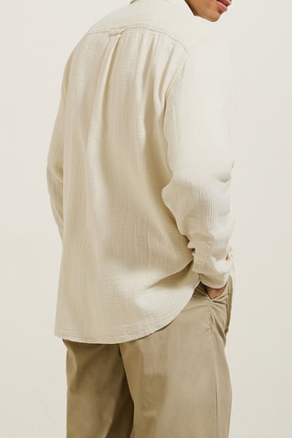 Chemise regular - Ecru